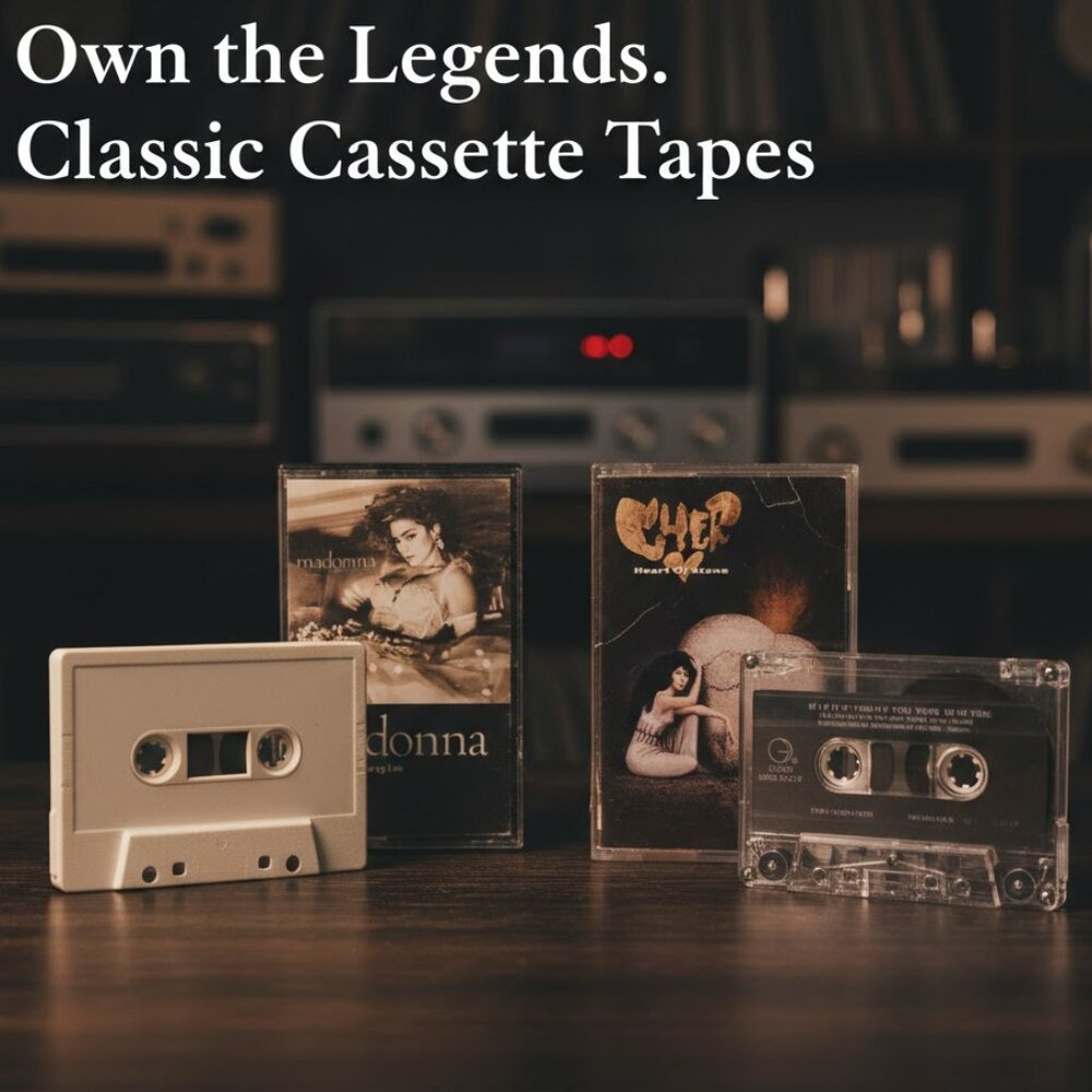 Vintage Madonna/Cher Cassette Tapes